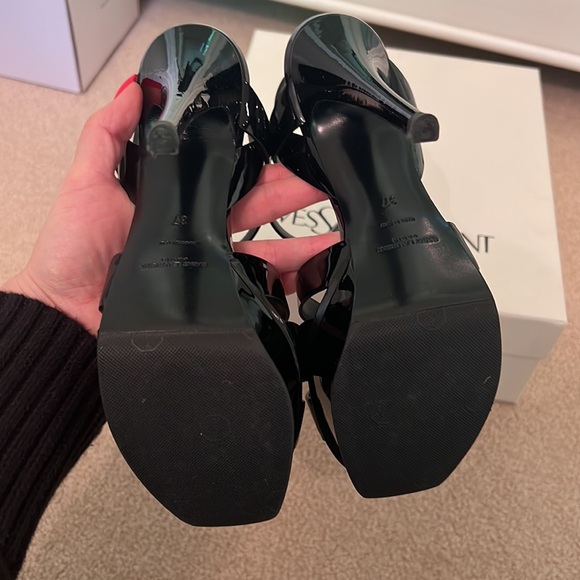 Saint Laurent Tribute Platform Sandal - Picture 3 of 6